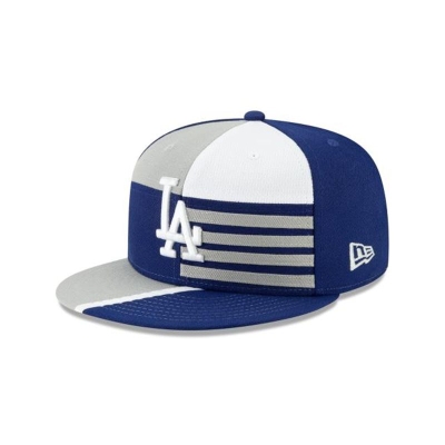 Blue Los Angeles Dodgers Hat - New Era MLB Cut To Fit 59FIFTY Fitted Caps USA5041639